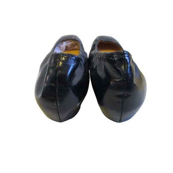 Lanvin Black River 2007 Ballet Flats Patent Leather Slip On Shoes - Picture 6 of 8